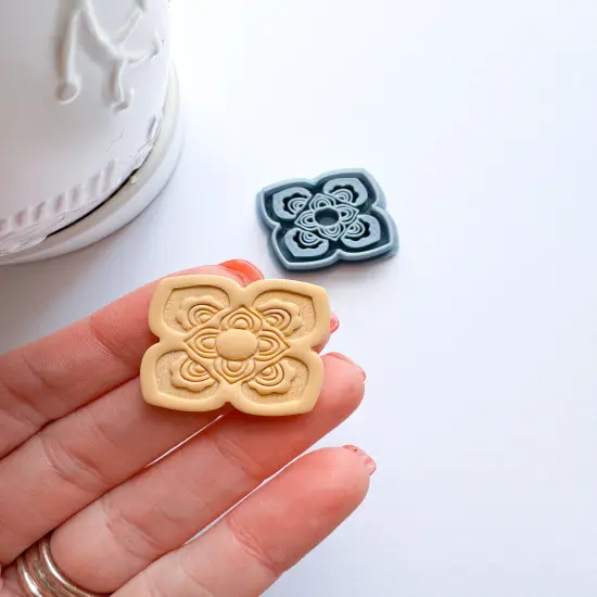 MANDALA FLOWER | GARDEN | CLAY CUTTER {3}