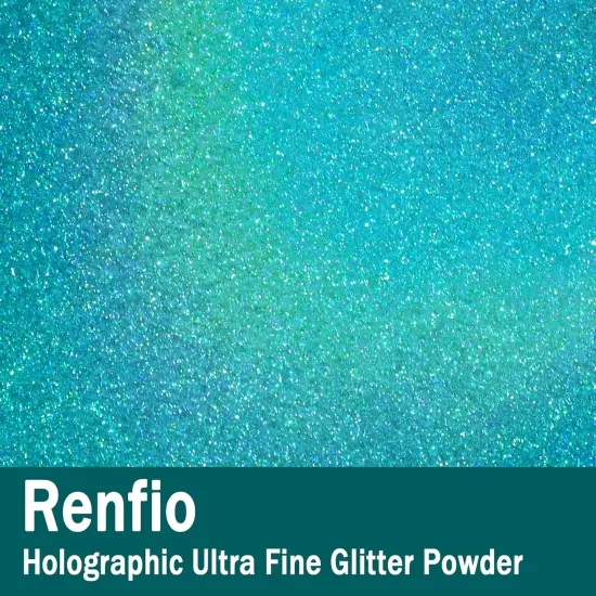Holographic Ultra Fine Glitter Powder Metallic Resin Glitter 2.11 Oz (60g) {2}