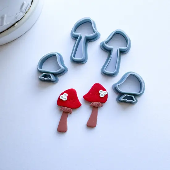MUSHROOM BUILDER SET | GARDEN | CLAY CUTTER {2}