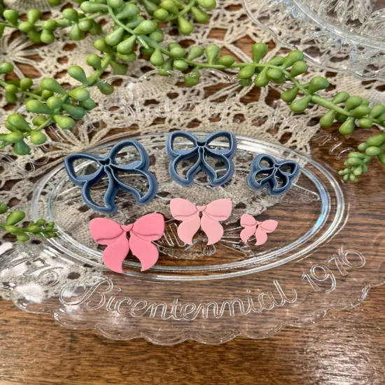 HEART BOW | COQUETTE | CLAY CUTTERS {1}