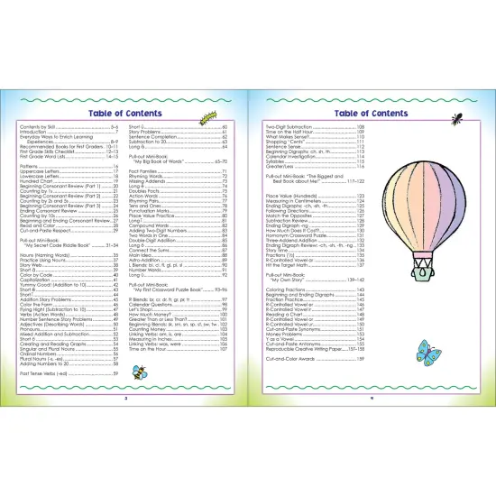 Carson Dellosa Mastering Basic Skills 1st Grade Workbooks, Language Arts, Reading, Math, and Writing Practice for Kids Ages 6-7, Classroom or Homeschool Curriculum {3}