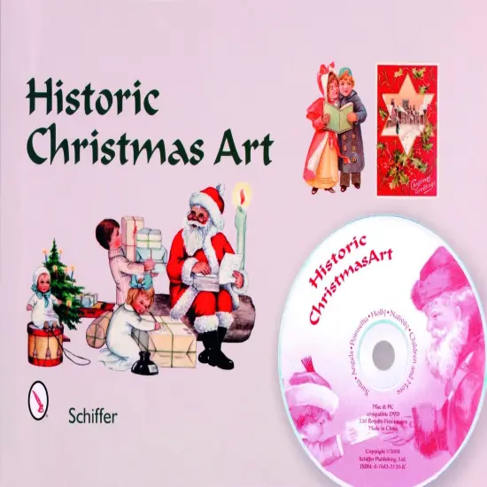 Historic Christmas Art: Santa, Angels, Poinsettia, Holly, Nativity, Children, and More {1}