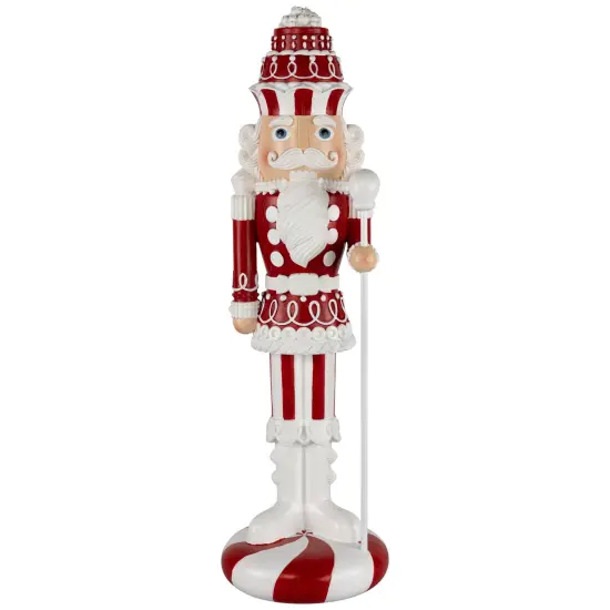 Northlight Christmas Candy Nutcracker King - 21.75" - Red {3}