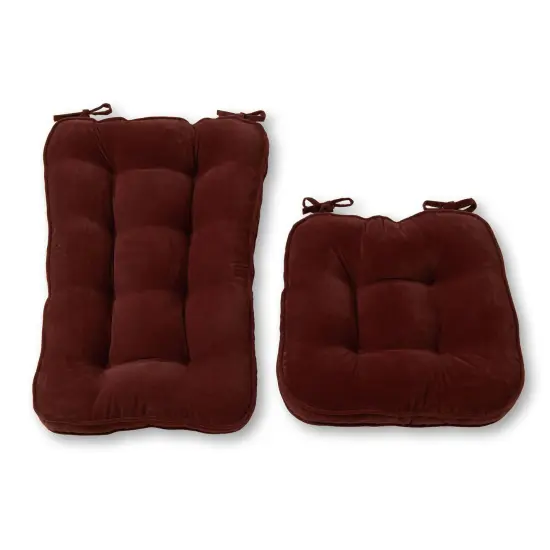 Hyatt Microfiber Jumbo Rocker Cushion Set Cream {4}