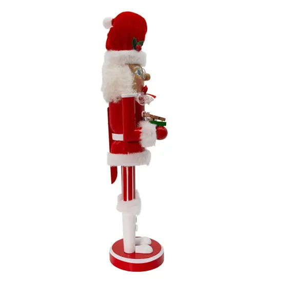 Kurt Adler 15-Inch Wooden Mrs. Claus Nutcracker {2}