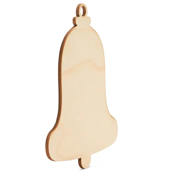 Christmas Bell Ornament Cutout, From 4"- 8", Wood Craft | Woodpeckers {2}