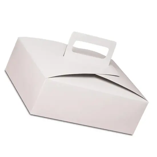 Reusable Flat Take Out Box with Handle 9" x 7" x 3" {2}