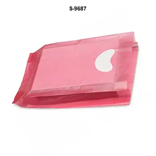 Merchandise Bags 7" x 3" x 12" for Red {3}