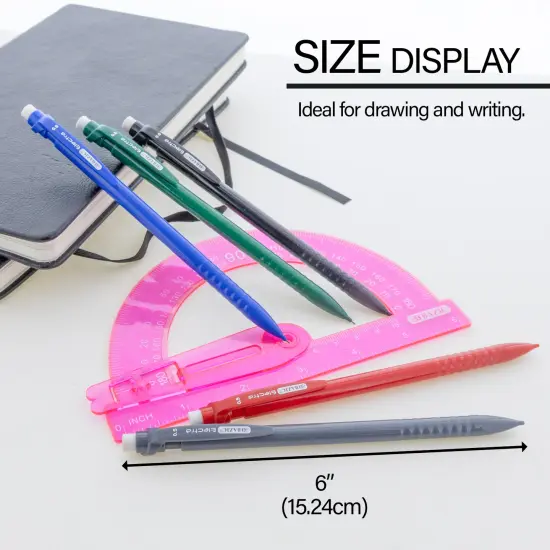 BAZIC 0.5 mm Electra Core Mechanical Pencil (5/Pack) {2}