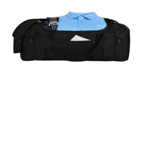 Port Authority® Form Duffel Durable, Spacious, and Comfortable Black {4}
