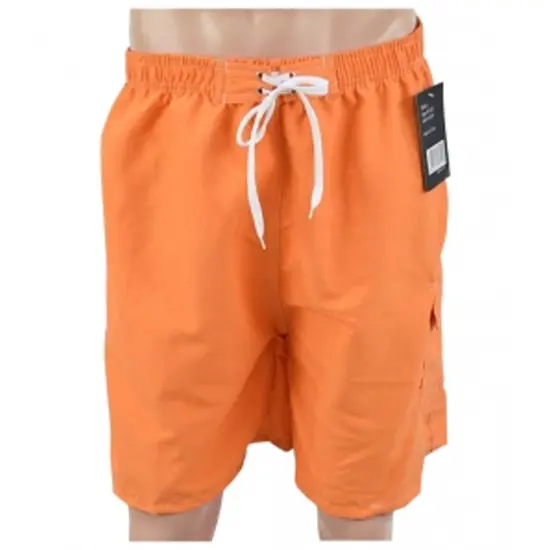 WUHOU Men's Swimming Trunk Set Orange {2}