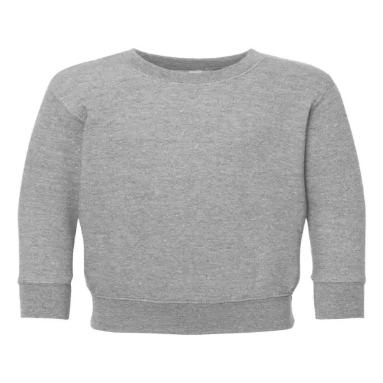 Rabbit Skins&reg; Cozy Toddler Fleece Crewneck Sweatshirt - 3317 Heather {2}