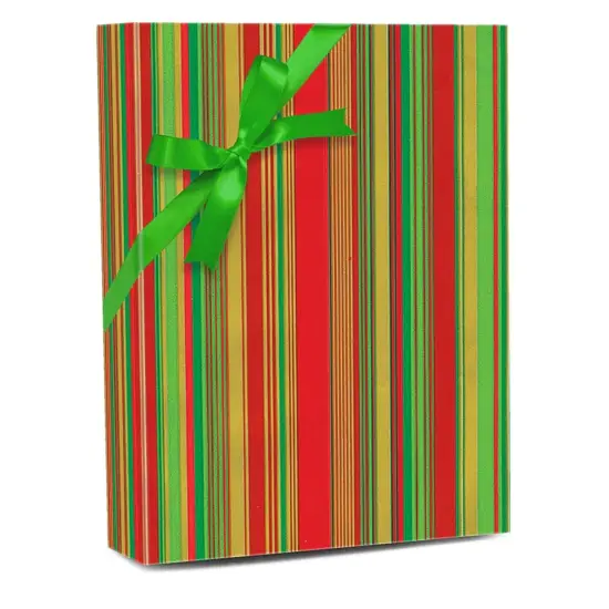 26"x417' Striped Papers with Festive Vibes {2}