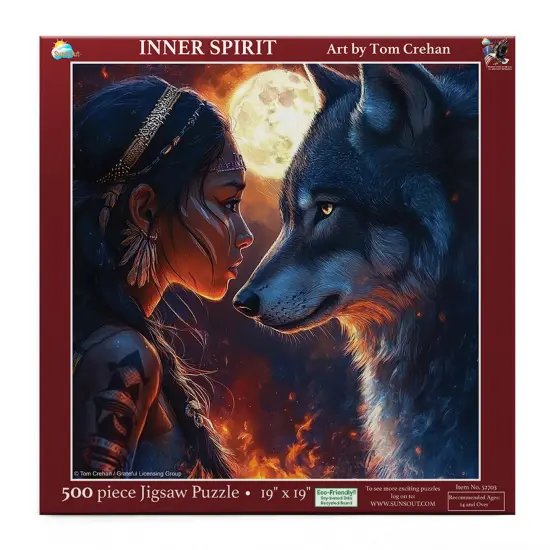 Sunsout Inner Spirit 500 pc Jigsaw Puzzle 52703 {4}