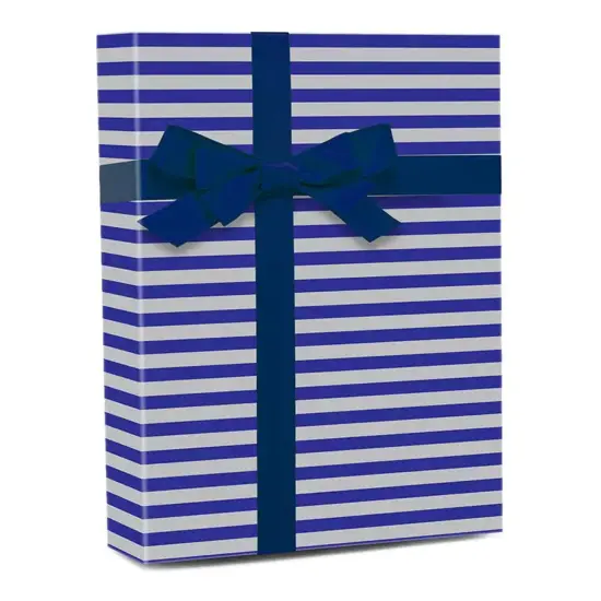 Chic Striped Gift Wrap 24" x 417" Roll 60 lbs {2}