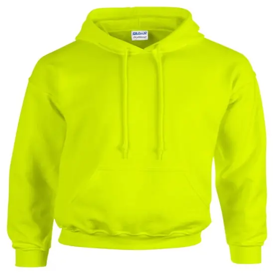 Gildan&reg; Adult Heavy Blend Hooded Long Sleeve Sweatshirt SAFETY GREEN {1}