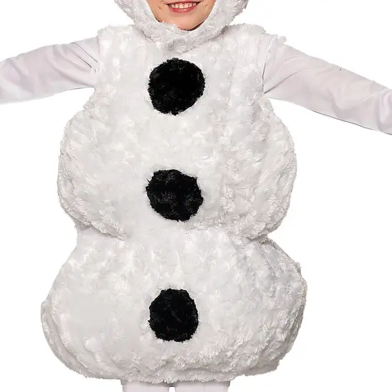 Snowman Belly Baby Toddler Costume {2}