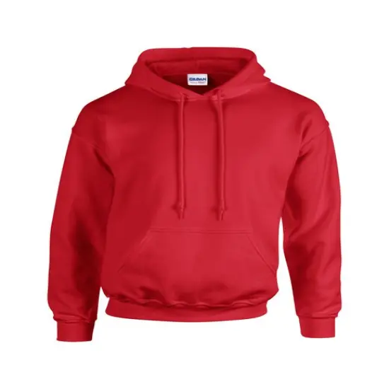 Gildan&reg; Unisex Heavy Blend Long Sleeve Hooded Sweatshirt RED {1}