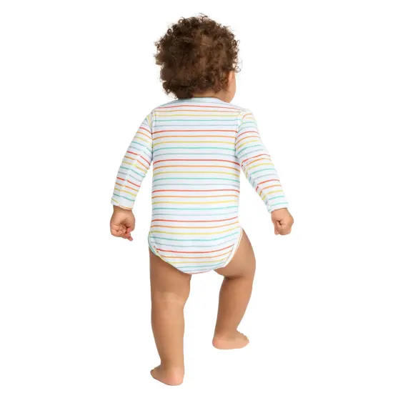 Rabbit Skins&reg; Infant Long Sleeve Jersey Bodysuit - 4421 Black {5}