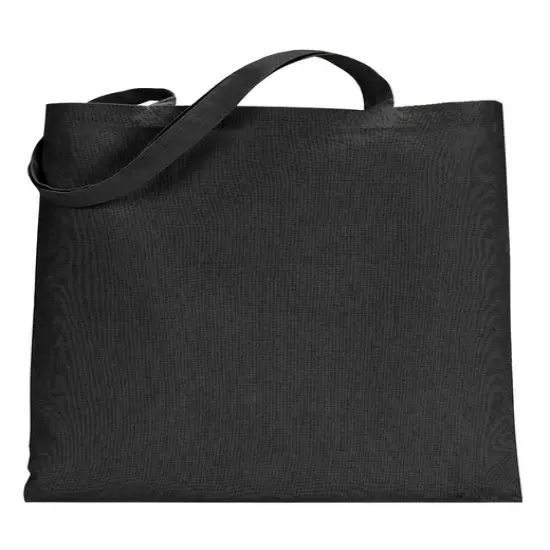Liberty Bags&reg; Nicole Cotton Canvas Tote BLACK {1}