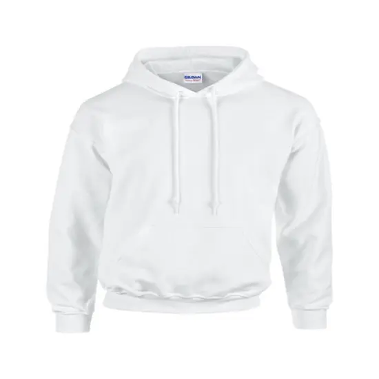Gildan&reg; Adult Heavy Blend Hooded Long Sleeve Sweatshirt WHITE {1}