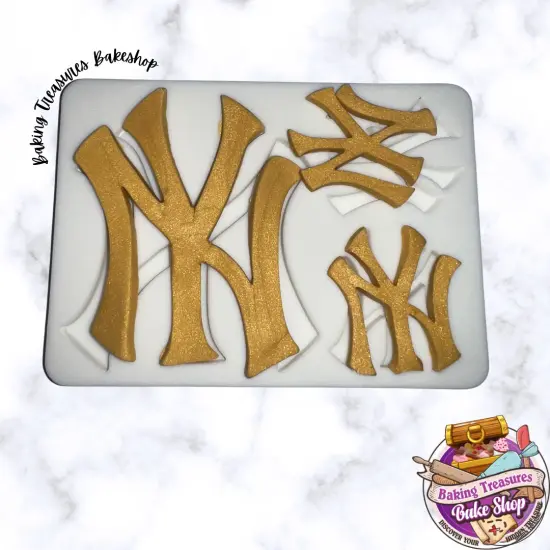 New York Yankees Baseball Silicone Mold {3}