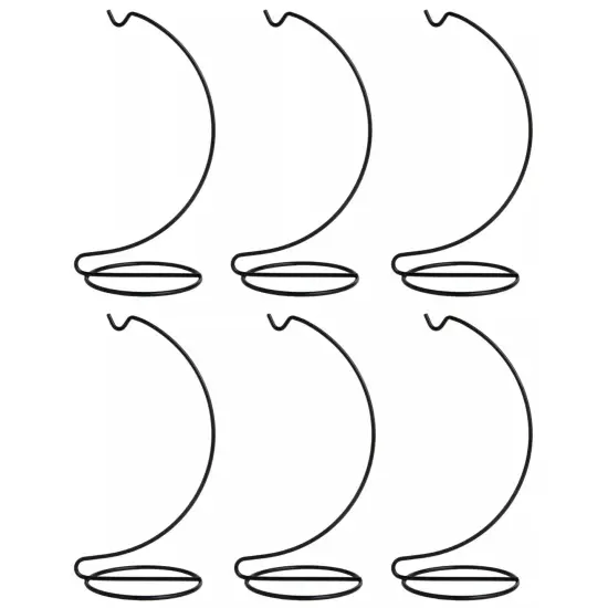 Kitcheniva 8" Ornament Display Stand Wire Hanger Holders Pack of 6 {1}