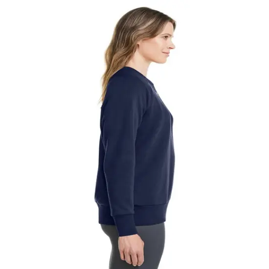 Under Armour&reg; Ladies' Rival Fleece Sweatshirt Md gr lh/ wh {5}