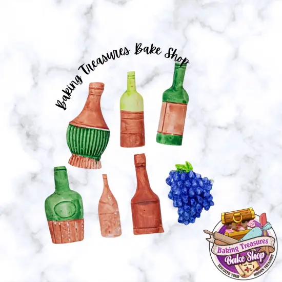 Wine Bottles Silicone Mold {2}