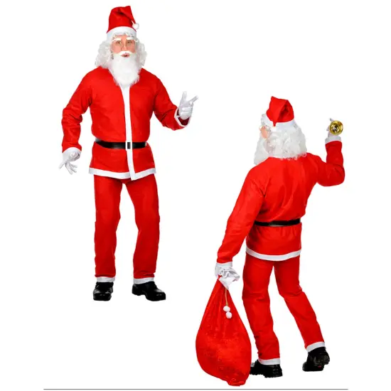 Northlight X-Large Red Santa Claus Costume Set {4}