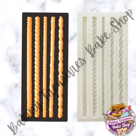 Ropes Variety Silicone Mold {1}