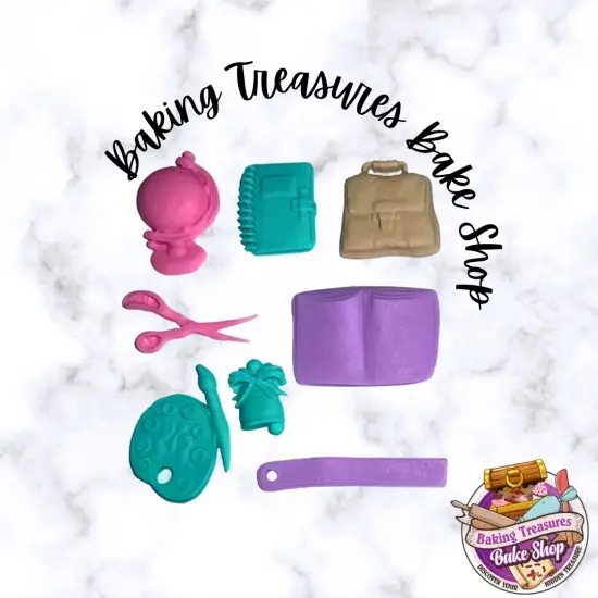 Old School Themed Silicone Mold {2}