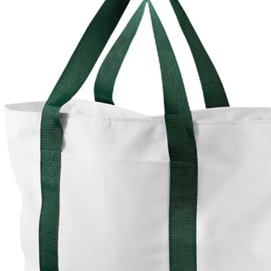 Liberty Bags&reg; Bay View Giant Zipper Beach Tote BLACK/ BLACK {5}