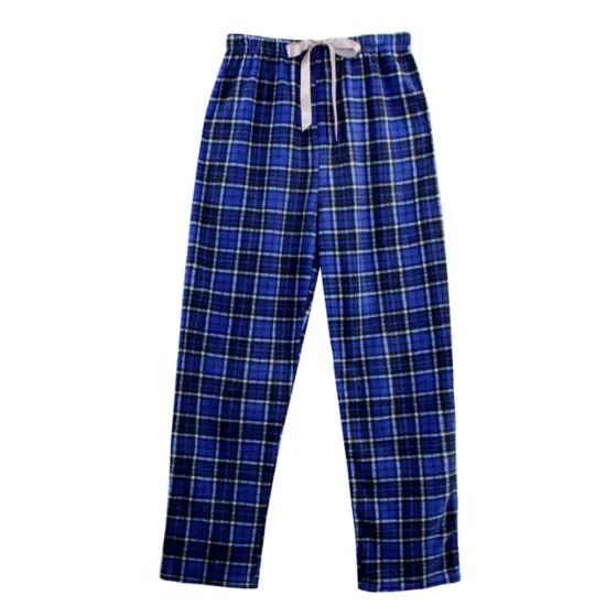 Mens Fleece Pants in Vibrant Blue Color {1}