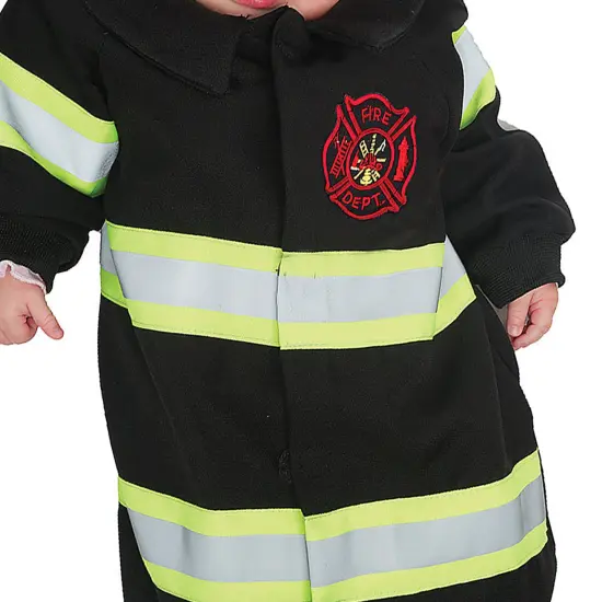 Fireman Bunting Costume Perfect for Halloween {4}