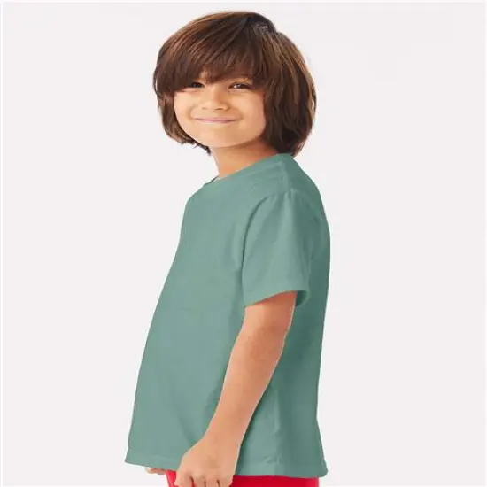 Hanes&reg; Garment Dyed Youth T-Shirt Freshwater {6}