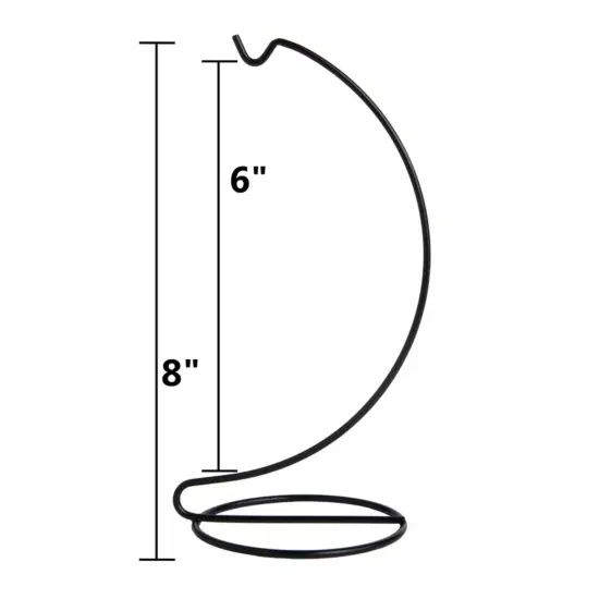 Kitcheniva 8" Ornament Display Stand Wire Hanger Holders Pack of 6 {3}