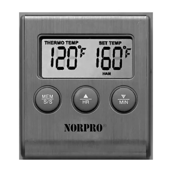 Digital Probe Thermometer with Wired Probe {2}