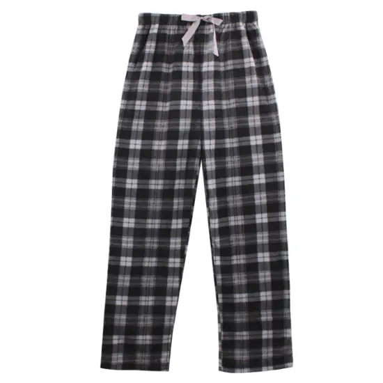 Mens Fleece Long Pants Charcoal {2}