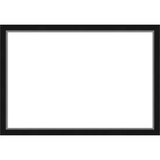 Eva Narrow Framed Dry Erase Magnetic Board Brown {7}