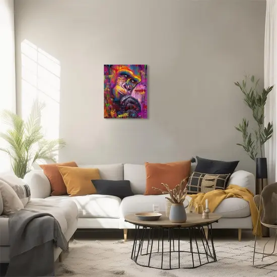 DIY Paint by Numbers Painting Canvas for Kids or Adults Beginner with Brushes and Acrylic Paints Frameless {2}