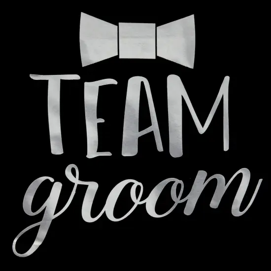 20 Pack Bride and Groom Gift Bags with Tissue Paper for Wedding, Groomsmen, Bridesmaid, Reads Team Bride and Team Groom (8 x 4 x 9 In) {7}