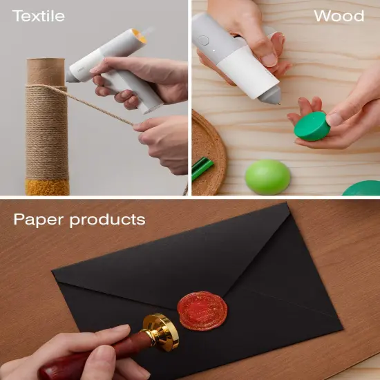 Hot Glue Sticks, 20 Pcs Glitter Hot Glue Sticks, Glue Gun Sticks, Colored Glue Sticks, 6 Colors for DIY Projects and Arts Crafts DIY Fabric, 5" x 0.28" {5}