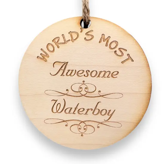Worlds most Awesome Waterboy - Ornament {1}