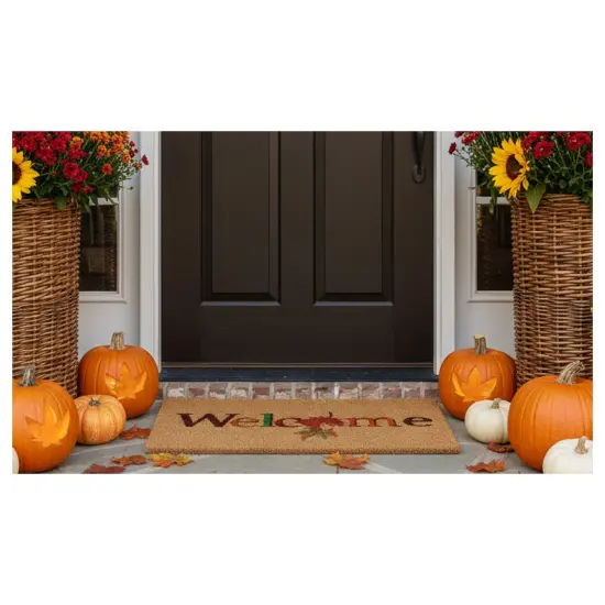 Fall Beauty Doormat {4}