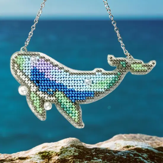 Set for embroidery with beads on a plastic base FLPL-097 {1}