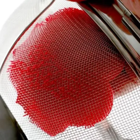 Norpro Silicone Dish Scrubbing Sponge / Vegetable Scrubber Brush - Red Flower Shaped {4}