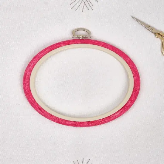 Round Flexi Hoop Nurge 230-2 Pink {1}