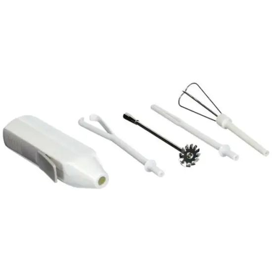 Norpro 5-Piece Deluxe Cordless Mini Mixer - Mixes, Whips, Stir, Blends, and Frother {1}