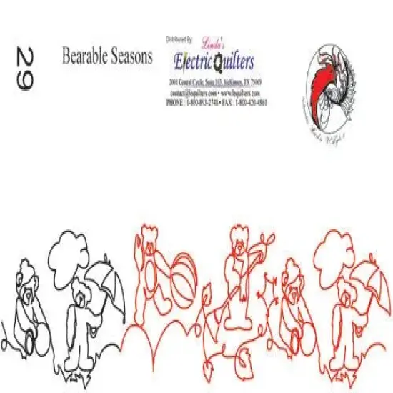 029 Bearable Seasons Pantograph by Linda V. Taylor {1}